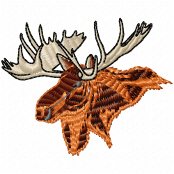 Gazelle Embroidery Design 12